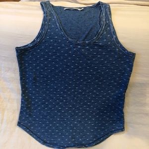 Women’s blue tank top